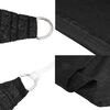vidaXL Sonnensegel 160 g/m&sup2; Schwarz 4/5x3 m HDPE