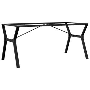 vidaXL Esstisch-Gestell in Y-Form 160x80x73 cm Stahl