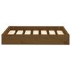 vidaXL Hundebett Honigbraun 61,5x49x9 cm Massivholz Kiefer