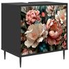 vidaXL Badezimmerschrank BORNE Schwarz Eichen-Optik 60 x 40 x 61 cm