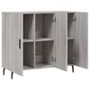 vidaXL Sideboard Grau Sonoma 90x34x80 cm Holzwerkstoff