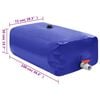 vidaXL Wassertank mit Wasserhahn Faltbar 360 L PVC