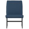 vidaXL Loungesessel Blau 52x75x76 cm Stoff
