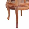 vidaXL Vitrinenschrank Natur 50 x 50 x 76 cm Massivholz Mahagoni