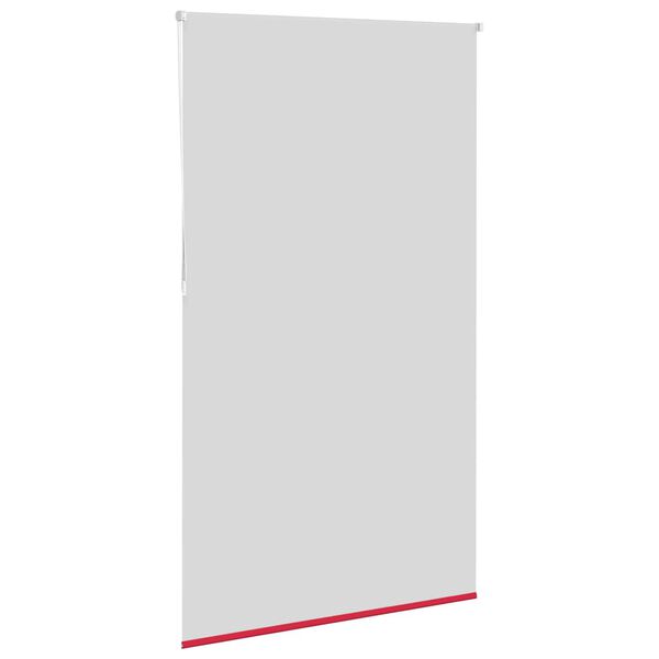 vidaXL Verdunkelungsrollo Rot 130x210cm Stoffbreite 126,6cm Polyester