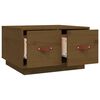 vidaXL Couchtisch Honigbraun 60x53x35 cm Massivholz Kiefer