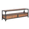vidaXL TV-Schrank mit 2 Schubladen 120x30x40 cm Massivholz Kiefer