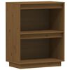 vidaXL Beistellschrank Honigbraun 60x34x75 cm Massivholz Kiefer
