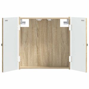vidaXL Dartboard Schrank EDE Sonoma-Eiche 52,5 x 10,5 x 53,5 cm