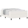 vidaXL Boxspringbett Creme 160 x 200 cm Cordstoff