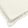 vidaXL Niedriglehner-Auflagen 4 Stk. Melange Creme 100x50x4 cm Stoff