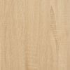 vidaXL Wandschrank Sonoma-Eiche 60x36,5x35 cm Holzwerkstoff