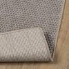 vidaXL Bereichsteppiche Rechtwinklig LUGO Taupe 280 x 200 cm Polyester