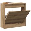 vidaXL Schuhschrank Artisan-Eiche 60 x 21 x 57 cm Holzwerkstoff