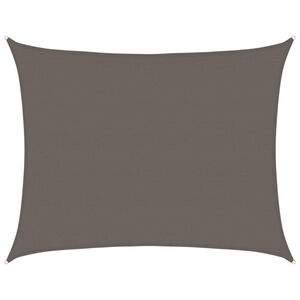 vidaXL Sonnensegel 160 g/m&sup2; Anthrazit 6x8 m HDPE