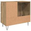 vidaXL Waschbeckenunterschrank Artisan-Eiche 65x33x60 cm Holzwerkstoff