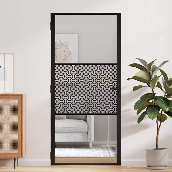 vidaXL Innentür Schwarz 93 x 201.5 cm