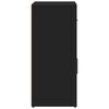 vidaXL Sideboard Schwarz 60x31x70 cm Holzwerkstoff