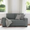 vidaXL 2-Sitzer-Sofa Dunkelgrau 160x77x82 cm Stoff