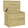 vidaXL Aufbewahrungsbox mit Speicher Natur 80 x 44,5 x 57,5 cm