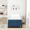 vidaXL Boxspringbett Blau 80 x 200 cm Stoff