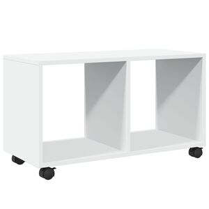 vidaXL Rollschrank Weiß 72x33x42,5 cm Holzwerkstoff