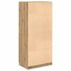 vidaXL Kleiderschrank Artisan-Eiche 80x52x180 cm Holzwerkstoff