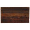 vidaXL Bartisch Altholz Massiv Dunkelbraun 120x60x107 cm
