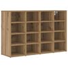 vidaXL Schuhschrank Artisan-Eiche 103 x 30 x 67 cm Holzwerkstoff