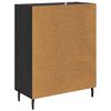 vidaXL Sideboard mit Schubladen Schwarz Eichen-Optik 69,5 x 34 x 90 cm