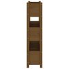 vidaXL Pflanzkübel Honigbraun 77x25x104,5 cm Massivholz Kiefer