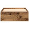 vidaXL Bettgestell mit Schubladen Altholz 100 x 200 cm Holzwerkstoff