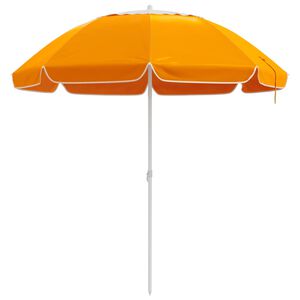 vidaXL Gartensonnenschirm 160 cm 170T Polyester Orange