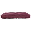 vidaXL Pallet Sofa Kissen Kastanienbraun 120 x 80 x 12 cm Stoff