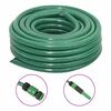 vidaXL Gartenschlauch mit Kupplung-Set Gr&uuml;n 0,75" 30 m PVC