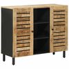vidaXL Stauraumschr&auml;nke Natur 90 x 33 x 75 cm Massivholz Mango