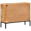 vidaXL Sideboard 88x30x73 cm Altholz Massiv
