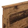 vidaXL Kopfteil mit Kopfteil Altholz 75 cm Holzwerkstoff