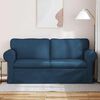 vidaXL Sofa Blau Gesamtabmessungen: 175 x 82 x 80 cm (B x T x H) Samt