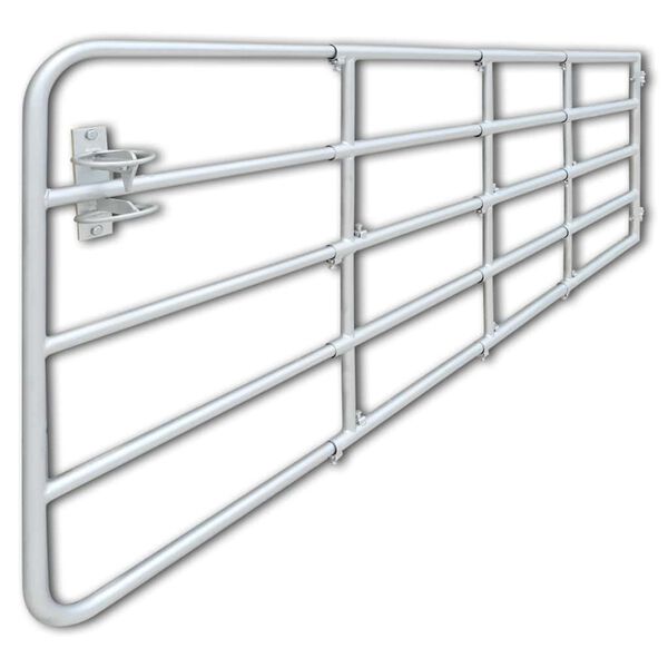 Tor 300 x 90 cm Verzinkter Stahl