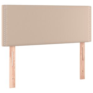 vidaXL Kopfteil Cappuccino-Braun 80x5x78/88 cm Kunstleder