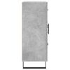 vidaXL Sideboard Betongrau 69,5x34x90 cm Holzwerkstoff