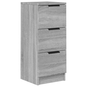 vidaXL Sideboard Grau Sonoma 30x30x70 cm Holzwerkstoff