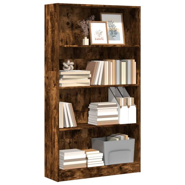 vidaXL B&uuml;cherregal R&auml;uchereiche 80x24x143 cm Holzwerkstoff