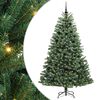 vidaXL K&uuml;nstlicher klappbarer Weihnachtsbaum Gr&uuml;n 210 cm