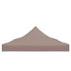 vidaXL Partyzelt-Dach 4,5x3 m Taupe 270 g/m²