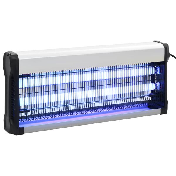 vidaXL Insektenvernichter Schwarz Aluminium ABS 40 W