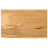 vidaXL Tischplatte mit Baumkante 50x30x2,5 cm Massivholz Mango