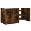 vidaXL TV-Schrank Räuchereiche 80x35x40 cm Holzwerkstoff