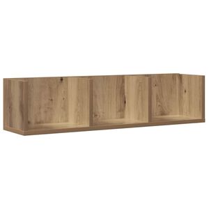 vidaXL CD-Wandregal Artisan-Eiche 75x18x18 cm Holzwerkstoff